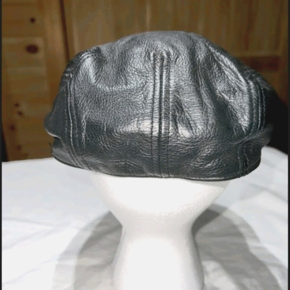 Vintage Wilsons Leather PELLE STUDIO Driver Hat Size S/M - Picture 4 of 7